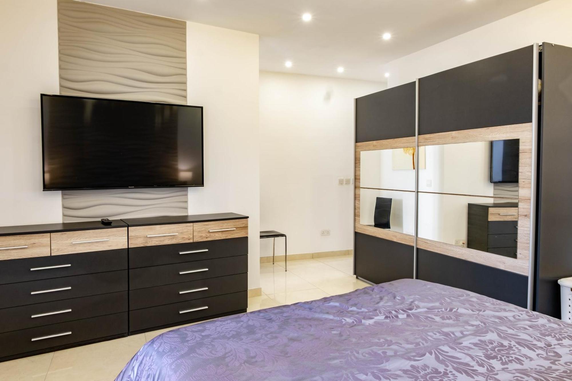 Mellieha, Luxury 3 Bedroom Azure Maisonette Luaran gambar