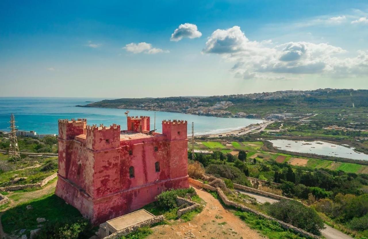 Mellieha, Luxury 3 Bedroom Azure Maisonette Luaran gambar